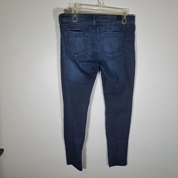 GUESS dark blue skinny jeans size 30R - Picture 2 of 8